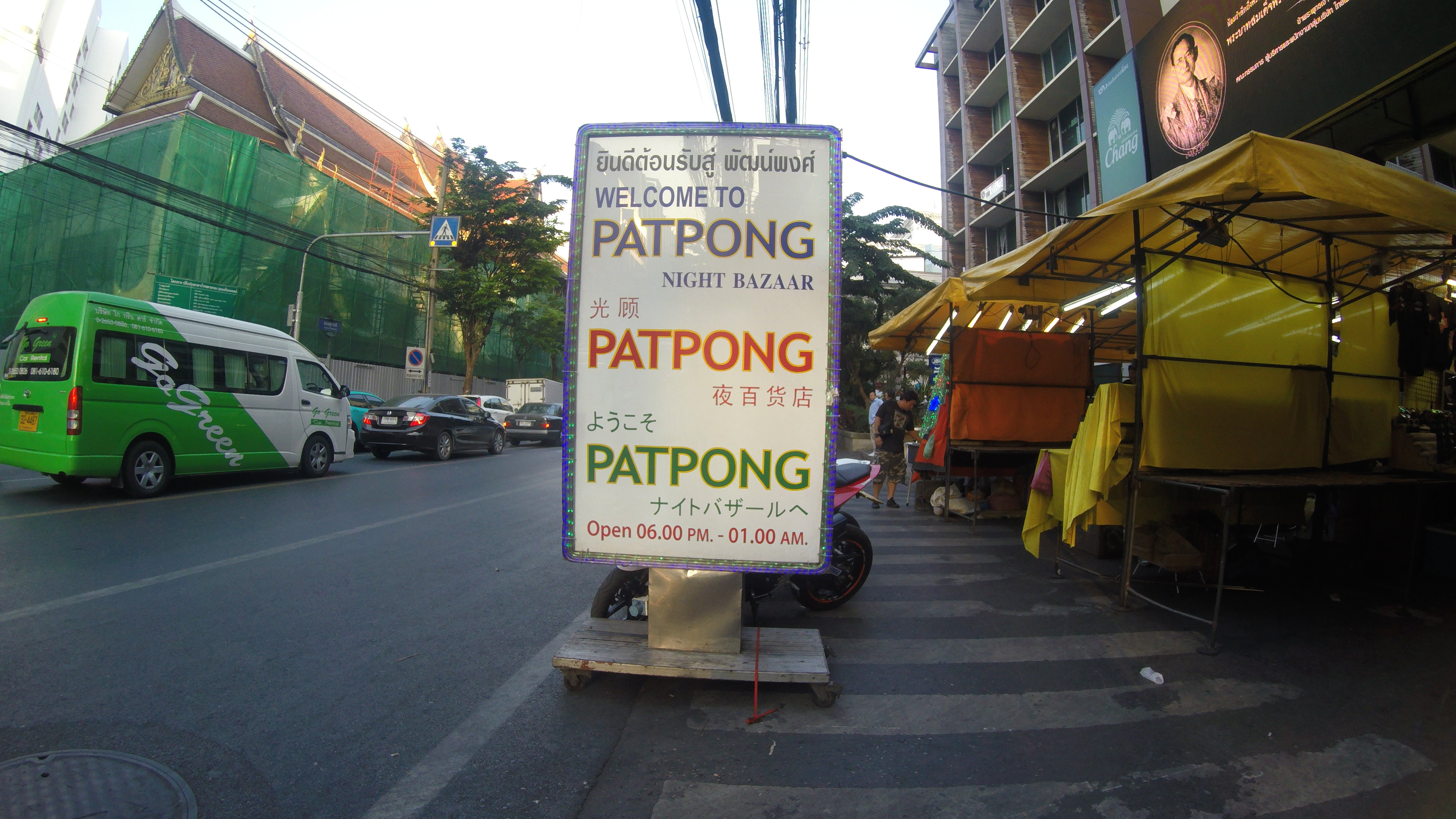 patpong road bangkok thailand