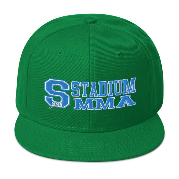 snapback kelly green front 6197c5bb2a595 600x600 - Stadium MMA Marquee Snapback Hat