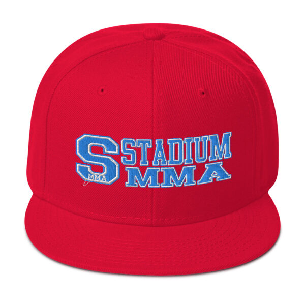snapback red front 6197c5bb29632 600x600 - Stadium MMA Marquee Snapback Hat
