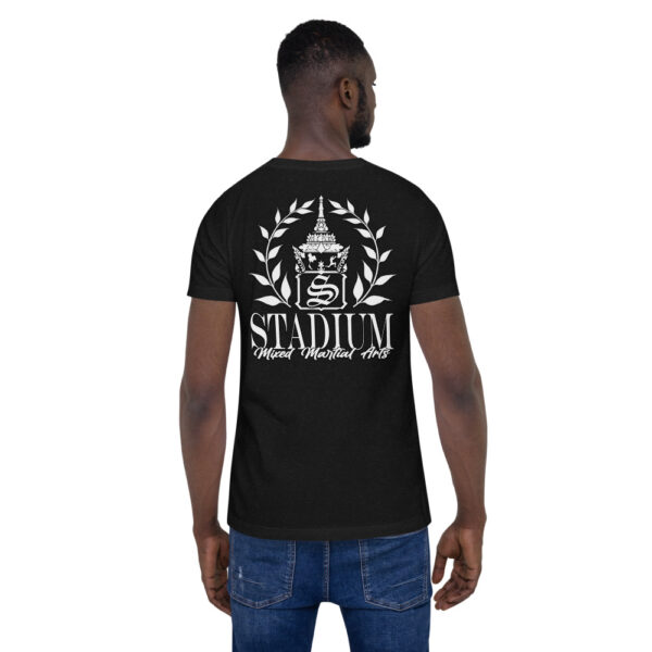 unisex staple t shirt black heather back 6197c9efcdc5e 600x600 - Stadium MMA Patch logo