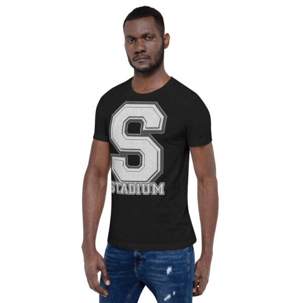 unisex staple t shirt black heather left front 6197c9efcd8e7 600x600 - Stadium MMA Patch logo