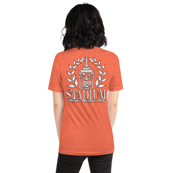 unisex staple t shirt heather orange back 6197caff2007a 600x600 - Stadium MMA logo ladies T