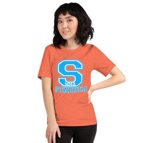 unisex staple t shirt heather orange front 6197caff1f05f 600x600 - Stadium MMA logo ladies T