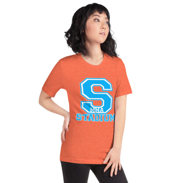 unisex staple t shirt heather orange right front 6197caff1fb5a 600x600 - Stadium MMA logo ladies T