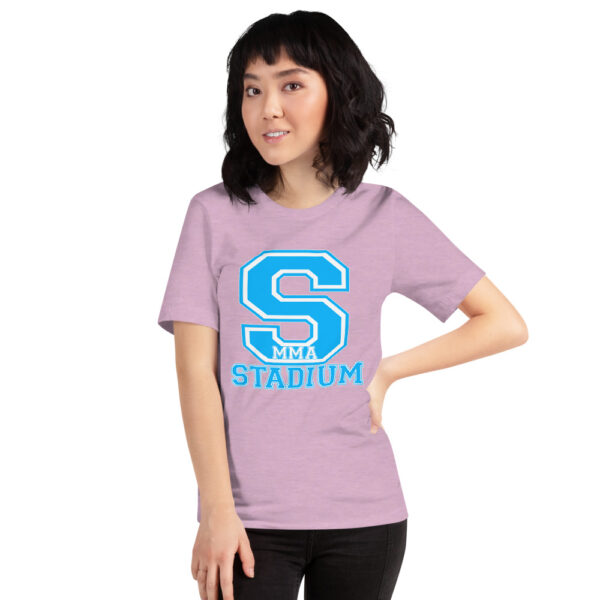 unisex staple t shirt heather prism lilac front 6197caff207b2 600x600 - Stadium MMA logo ladies T