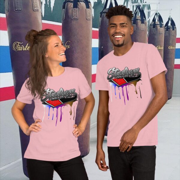 unisex staple t shirt pink front 6627407be7fb3 600x600 - Levels t-shirt