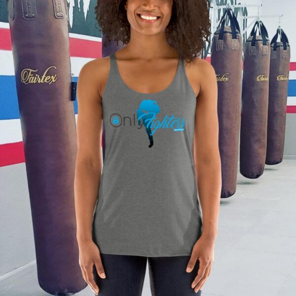 womens racerback tank top premium heather front 66575b79032bb 600x600 - OF Women's Racerback Tank