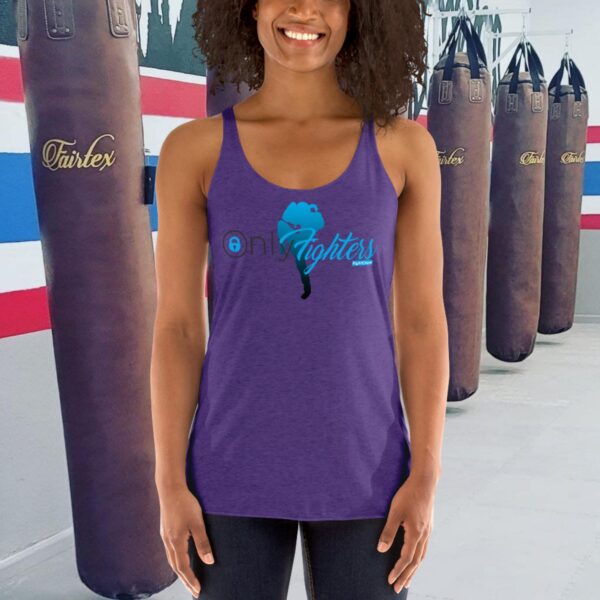 womens racerback tank top purple rush front 66575b799bf11 600x600 - OF Women's Racerback Tank