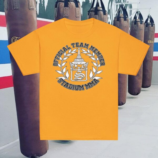 youth classic tee gold front 6671b2f39932b 600x600 - STADIUM MMA CREST Youth classic tee