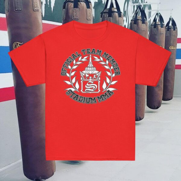 youth classic tee red front 6671b2f435549 600x600 - STADIUM MMA CREST Youth classic tee