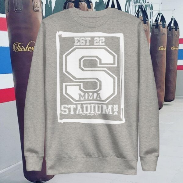 Stadium Patch Unisex Premium Sweatshirt - Image 2