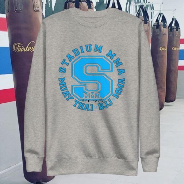 Stadium Stamp Unisex Premium Sweatshirt - Image 2