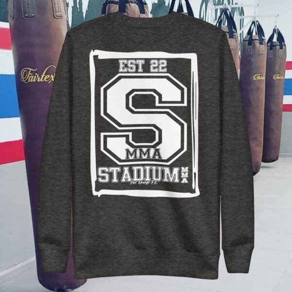 Stadium Patch Unisex Premium Sweatshirt - Image 3