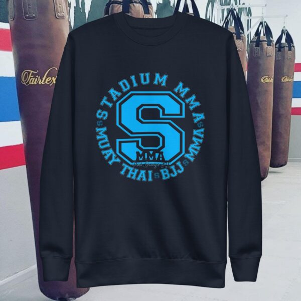 Stadium Stamp Unisex Premium Sweatshirt - Image 3