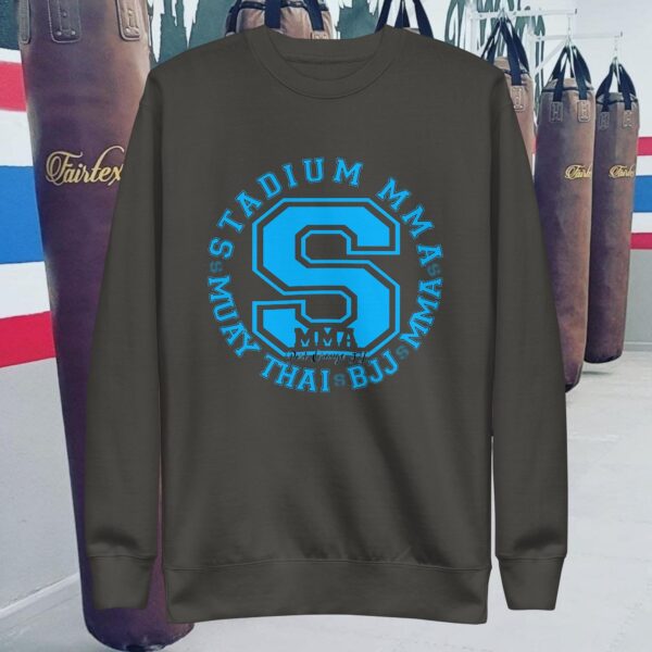 Stadium Stamp Unisex Premium Sweatshirt - Image 4