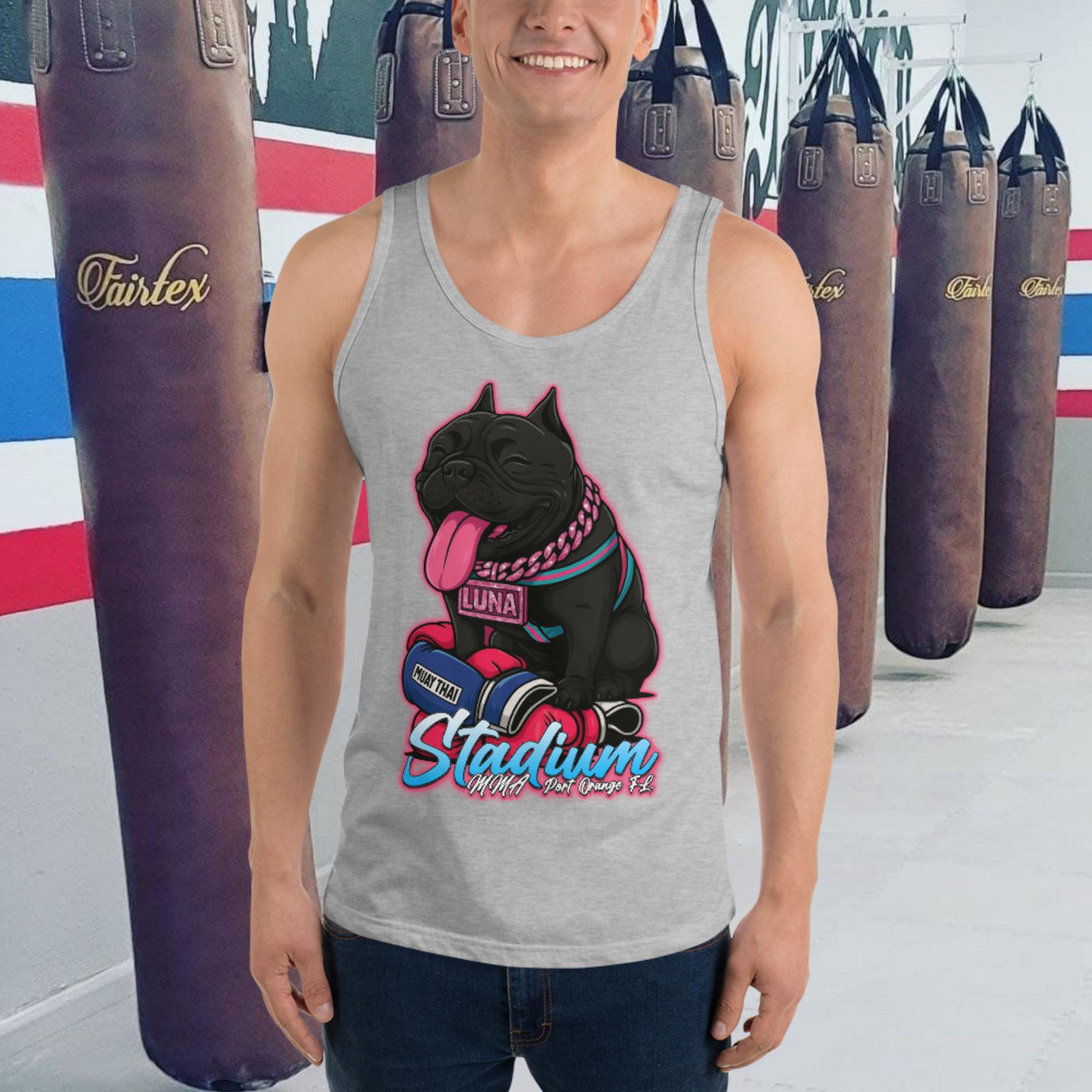 mens-staple-tank-top-athletic-heather-front-68709c0aad404.jpg Luna Men's Tank Top - Image 2