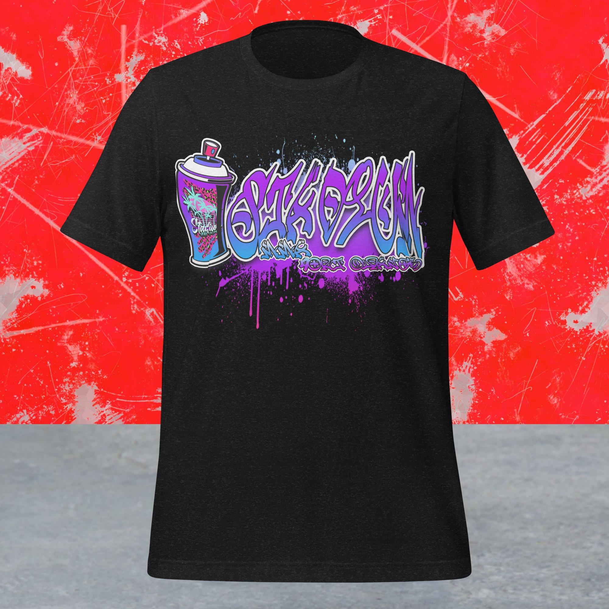 unisex-staple-t-shirt-black-heather-front-68796594cc622.jpg GRAFF - Image 2